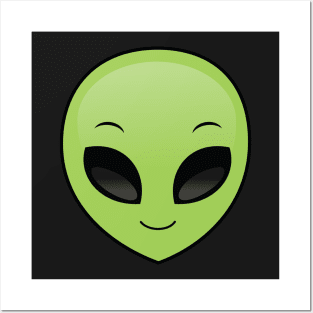 Alien Emoji Posters and Art